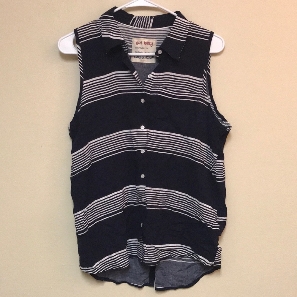 Button up tank